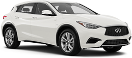 White Infiniti Q30